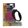 thumbnail image 2 of Correa retráctil para perro con cordón de 5 metros color rosa Flexi  Flexi Comfort Basic 1, 2 of 2