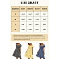 thumbnail image 7 of Qiylii Women Midi Dress, Elegant Short Sleeve Square Neck Plaid Summer Casual Daily Dress, 7 of 7