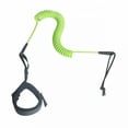 thumbnail image 3 of BESTSKY Coiled Surfboard Leash Lightweight Paddle Leash for Outdoor Shortboard Kayak Green, 3 of 6
