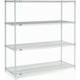 thumbnail image 3 of Nexel 24546C Nexel Chrome Wire Shelving, 54"W X 24"D x 63"H, 3 of 4