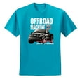 thumbnail image 2 of Wild Bobby, Ford Offroad Machine Classic Built Tough 4x4 Off Road, Cars and Trucks, Men Graphic Tee, Light Turquoise, 4X-Large, 2 of 4