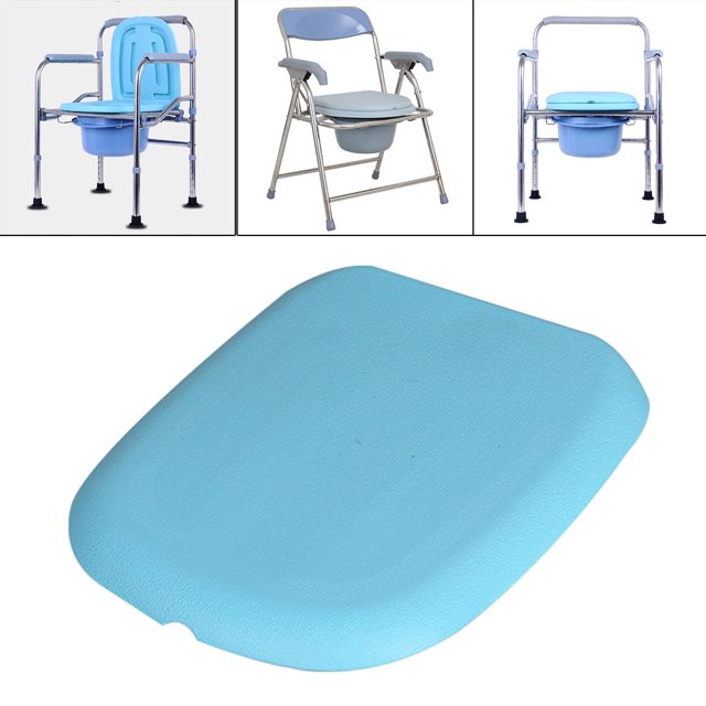 Asientos de inodoro Silla con inodoro Panel Asiento de inodoro Asiento de inodoro Orinal Sillas Panel Ancianos Robusto Portátil , Cubrir Cuadrado shamjiam Panel de asiento de inodoro