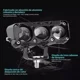 thumbnail image 5 of Par Faros Auxiliares Lupa Led Focos Luz 240w Para Coche Moto, 5 of 8