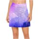 thumbnail image 4 of Jacenvly - Falda corta para mujer, estilo casual, de verano, con estampado de degradado, plisada, de tenis, elástica, atlética, para yoga, de dos piezas, suave, satinada y morada, 4 of 7