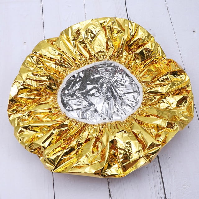 FUTUREORYY 20Pcs Aluminum Foil Caps for Hair Salon Use Reusable Heat Thermal Deep Conditioning