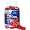 Brain Supplements for Memory & Focus Gummies - Brain Health Clarity with B6 B12 & Phosphatidylserine - Natural Nootropics Cognitive Concentration & Alertness Support Vitamins - 60 Vegan Gummies