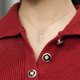 thumbnail image 5 of Collar con colgante de abrazo, joyería, regalos de San Valentín para mujeres, esposas y novias, 5 of 5