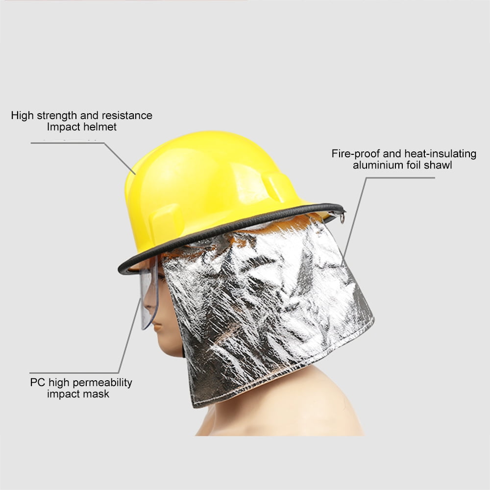 High Penetration Resistance Electric Shock Resistance and Flame Retardant Fireman Helmet Protective Rescue Helmet Firefighter Safety Helmet Anti-corrosion Radiation Heat Resisting High Penetration Resistance Electric Shock Resistance and Flame Retardant Fireman Helmet Protective Rescue Helmet Firefighter Safety Helmet Anti-corrosion Radiation Heat Resisting
