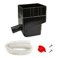 thumbnail image 2 of GROWTH TANK Rain Water Collection System Raindrop Collection with Hose Downspouts Diverter Black, 2 of 7