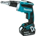 thumbnail image 2 of Makita XSF03T 18-Volt 1/4-Inch 5.0Ah Hex Lithium-Ion Drywall Screwdriver Kit, 2 of 8