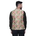 thumbnail image 4 of Atasi Floral Printed Wedding Jackets For Men Nehru Jacket Waist Coat For Festive Season-Medium, 4 of 6