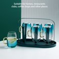 thumbnail image 4 of Cup Drying Rack with Drain Tray Cup Drain Bracket Mug Organizer Holder Multifunctional Cup Drying Hanger for Home Kitchen Cup Bottle, 4 of 10