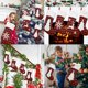 thumbnail image 5 of Medias navideñas, 1 paquete, adornos colgantes para decoración de Navidad, fiestas navideñas y temporadas, 5 of 5