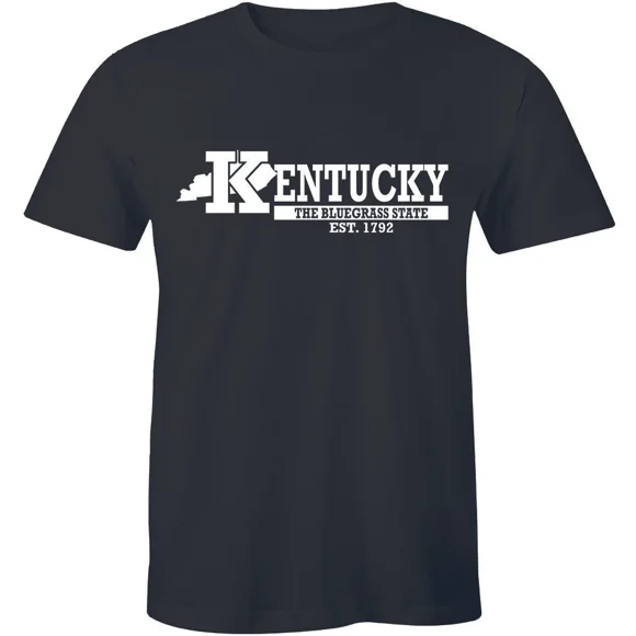 T-Shirt Unisexe Graphique Classique Souvenir Vintage KY Kentucky Bourbon Bluegrass M00619, jusqu'à la Taille 5TG