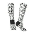 thumbnail image 5 of Lsque Happy Football Printed Crew Socks Men's Women's LightWeight Thin Casual Calf Socks ,Knee High Socks,Cotton Socks, 5 of 9