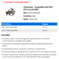thumbnail image 2 of Thermostat - Compatible with 2007 - 2016 Lincoln MKZ 2008 2009 2010 2011 2012 2013 2014 2015, 2 of 2