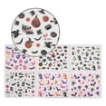 thumbnail image 3 of 24 hojas 3D Halloween Nail Art Stickers calcomanías autoadhesivas Halloween TFixol Pegatinas para uñas, 3 of 4