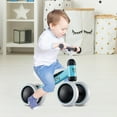 thumbnail image 2 of Costway 4 Wheels Baby Balance Bike for 2 Years Old Boys Girls with Soft Seat Ride On Toy Blue, 2 of 10