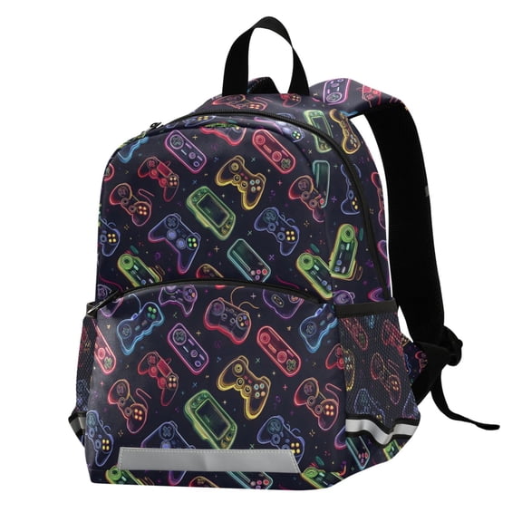 ALAZA Game Controller School Backpack Elementary Student Bookbag
