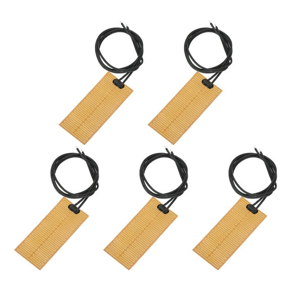 5pcs Heater Film Heating Plate 15W 24V Polyimide Adhesive Heat Pad 94mmx40mm