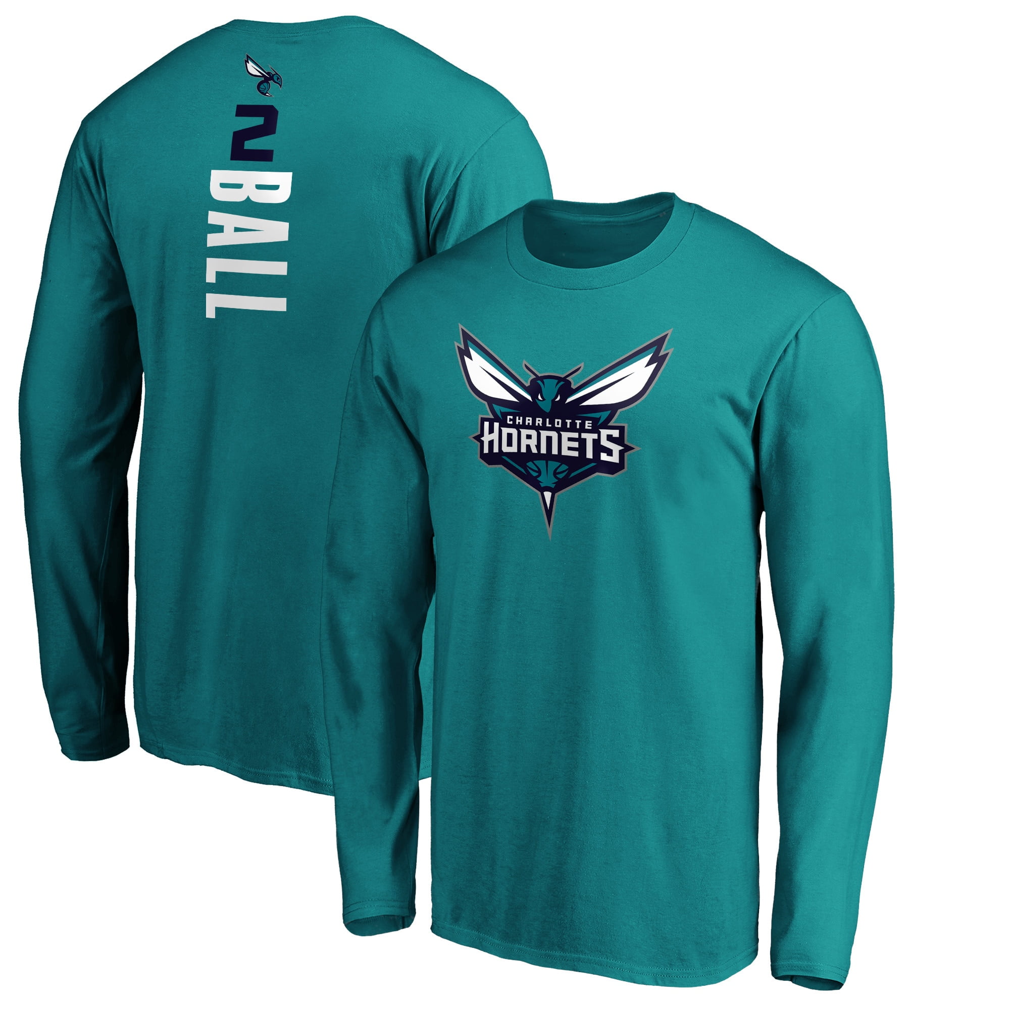 Charlotte hornets long sales sleeve shirt