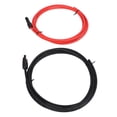 thumbnail image 4 of Cable solar con conector macho hembra,Cable de extensión solar 10AWG Juego de cables de extensión solar para exteriores Cable de extensión solar Rendimiento sólido, 4 of 9