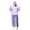 A003- Purple, variant on Emergency Poncho, Waterproof Cover, Disposable Ponchos Family Pack, Purple One Size Rainwear, Butterfly, Eucalyptus, Daisy, Heart Shape, Outdoor Travel, Memorial Day, Labor Day, 1