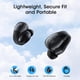 thumbnail image 3 of Auriculares inalámbricos Bluetooth 5.4 con clip YUMONDEAR CLIPFIT 1, 3 of 9