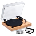 thumbnail image 1 of Fluance RT83 Reference High Fidelity Vinyl Turntable Record Player with Ortofon 2M Red Cartridge, Speed Control Motor, Record Weight, 3 in 1 Stylus and Record Cleaning Vinyl Accessory Kit, 1 of 8