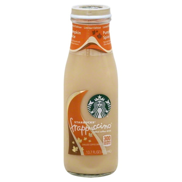 Starbucks Frappuccino Pumpkin Spice Chilled Coffee Drink, 13.7 Fl. Oz