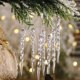 thumbnail image 1 of Adorno colgante de hielo para árbol de Navidad, carámbano falso para fiesta de invierno, decoración del hogar para Año Nuevo, 10 piezas, 13cm, 2023, 1 of 4