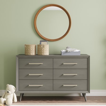Cranbrook Double Dresser  Lunar Gray