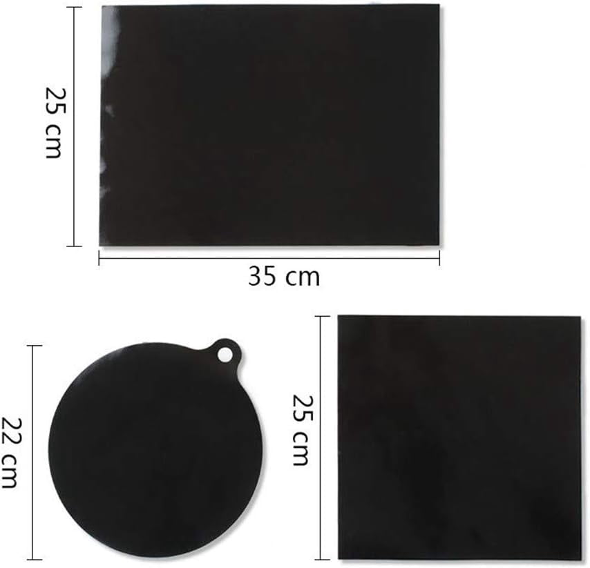 Induction Cooker Mat Nonslip Silicone Heat Insulation Pad Cook Top Cover for Kitchen Cooking Square 25 * 25cm