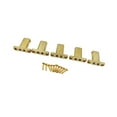 thumbnail image 4 of Bloqueo de cejuela para guitarra de 5 cuerdas, bloqueo de cuerdas compacto, reemplazo para bricolaje, de cuerdas de puente de bajo para instrumento Oro, 4 of 8