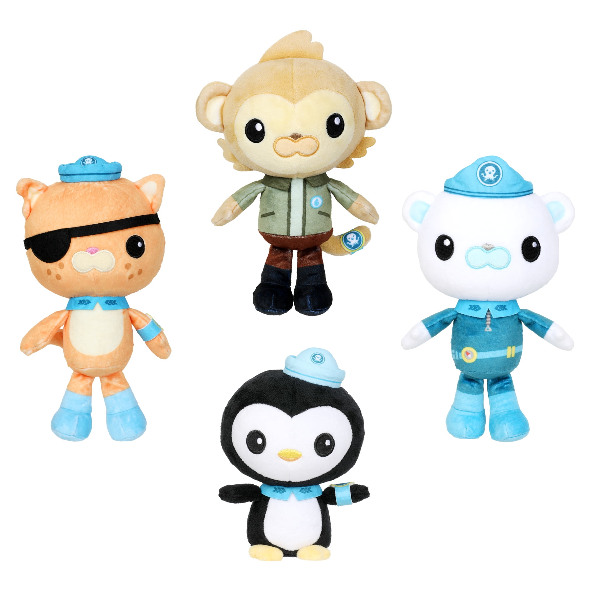Octonauts Above & Beyond,  8' tall Plush Cuddly Toy, Styles may Vary, 4 To Collect, Toys for Kids, Preschool, Ages 3+