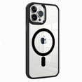 thumbnail image 2 of Funda TEKKU ClrColor para iPhone 15 Transp Negro compatible con MagSafe, 2 of 6