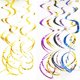 thumbnail image 3 of uds. Colgantes de PVC en espiral para fiesta, guirnalda colgante dispuesta, 3 of 4