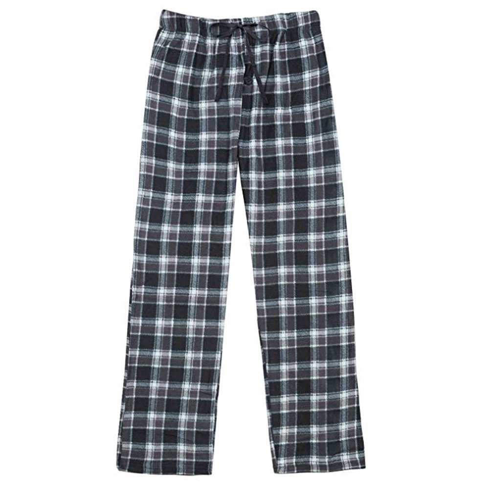 black polar fleece lounge pants essentials