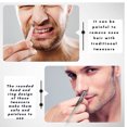thumbnail image 5 of Nose Hair Tweezers Clippers with Round-Tipped for Trimming and Grooming - Nose Hair Trimmer, Surgical-Grade Stainless Steel, Nasal Clippers, Painless, Rust-Resistant Anvirtue, 5 of 6