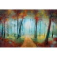 thumbnail image 3 of PI Studio 18x13 Black Modern Framed Museum Art Print Titled - Through the Trees, 3 of 5
