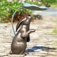 thumbnail image 1 of SPI Home 34873 Rabbit, Bird & Leaf Birdfeeder - 20.50 x 15.50 x 9.50 in., 1 of 1