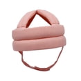 thumbnail image 2 of Protectores para la cabeza del bebé, transpirable, ajustable, gorro protector para la cabeza del niño Rosa, 2 of 9