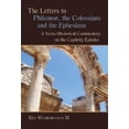thumbnail image 1 of Pre-Owned The Letters to Philemon, the Colossians, and the Ephesians: A Socio-Rhetorical Commentary on the Captivity Epistles Paperback, 1 of 1