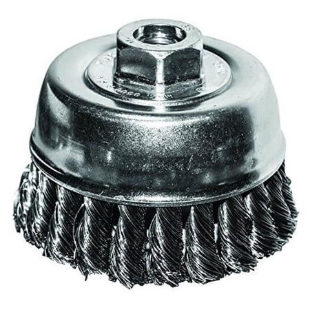 UPC: 0081838760625 | Century Drill & Tool CY76062 6 in. Knotted Wire Cup Brush Pack of 2