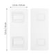 thumbnail image 4 of GOOHOCHY 10 pares de ganchos de pared adhesivos de gran resistencia, multiusos, transparentes, sin perforaciones., 4 of 8