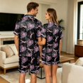 thumbnail image 6 of Women's Halloween Pajama Set Fall Winter Pajamas Short Sleeve Pjs Top and Pants Matching Shorts Set Cute Plus Size Pjs, 6 of 6