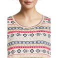 thumbnail image 4 of Secret Treasures Women's Fairisle Sleep Shirt, 4 of 5