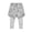 Silver, variant on IYTR Men's 2 in 1 Running Shorts Compression Tights Workout Gym Fitness Sports Pants with Phone Pocket White XXL