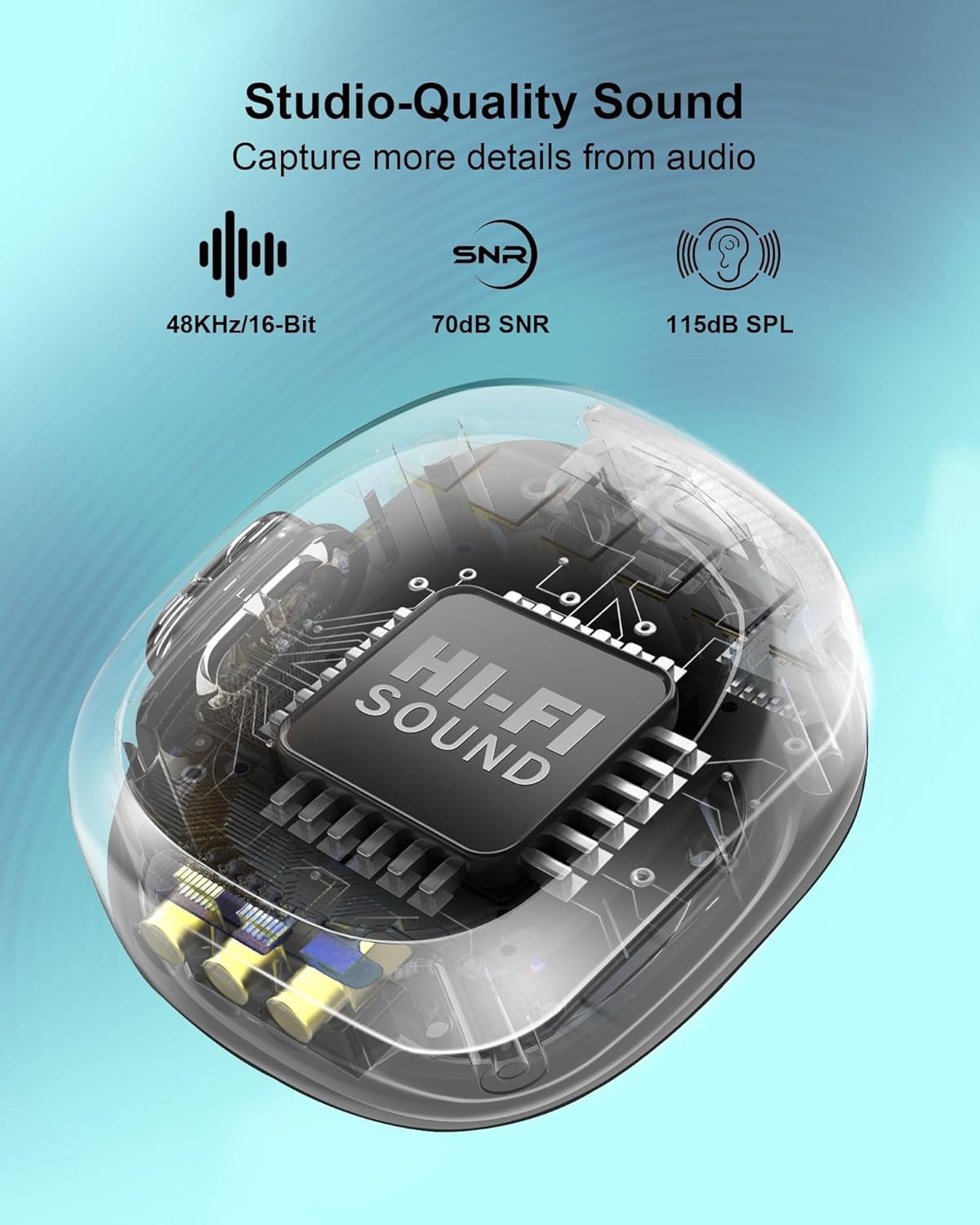 Unbranded Mini Microphone for iPhone Android, Wireless Mic with 40HBattery, Noise Cancellation,Magnetic & Clip on Lavalier Microphone for Video