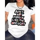 thumbnail image 1 of Polyester Knit Fabric - Ain't No Family Like the One I Got - Letter Print Alphabet Graphic T-Shirt for Women, Casual Round Neck Short Sleeve, All Seasons Comfort Tee For Adult, Men, Women, Teen, Teen, 1 of 6